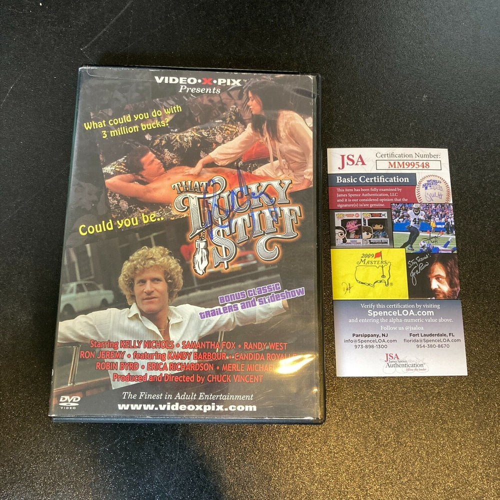 Ron Jeremy Signed Autographed Lucky Stiff DVD With JSA COA