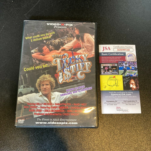 Ron Jeremy Signed Autographed Lucky Stiff DVD With JSA COA
