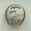 2006 New York Yankees Team Signed Baseball Derek Jeter Mariano Rivera Steiner