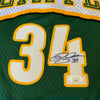 Ray Allen Signed Authentic Reebok Seattle Supersonics Sonics NBA Jersey JSA COA