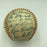 1954 Chicago White Sox Team Signed Autographed Baseball With Nellie Fox