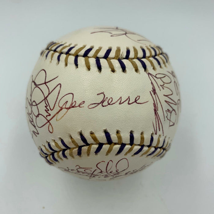 2002 All Star Game Team Signed Baseball Roy Halladay Mariano Rivera Ichiro MLB