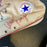 Walt Clyde Frazier Signed Vintage Converse Game Model Shoes (2) With JSA COA