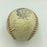 Rare 1938 Cleveland Indians Team Signed American League Baseball With JSA COA