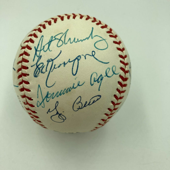 1969 New York Mets World Series Champs Tom Seaver Nolan Ryan Signed Baseball JSA