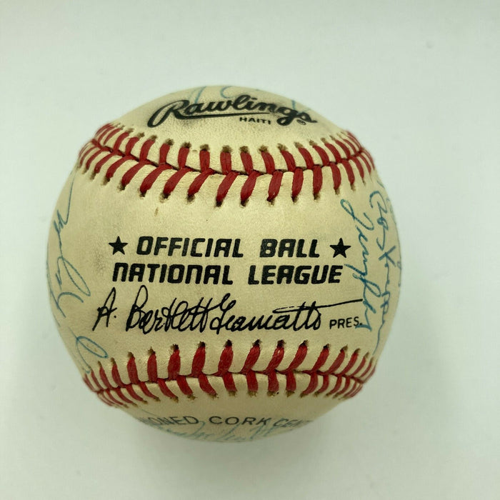 Nolan Ryan 1980's Houston Astros Team Signed National League Baseball