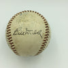 Freddie Lindstrom Lloyd Waner Harmon Killebrew 1950's HOF Signed Baseball JSA