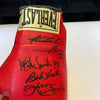 Mike Tyson Michael Spinks Ken Norton Bob Foster Signed Boxing Glove JSA COA