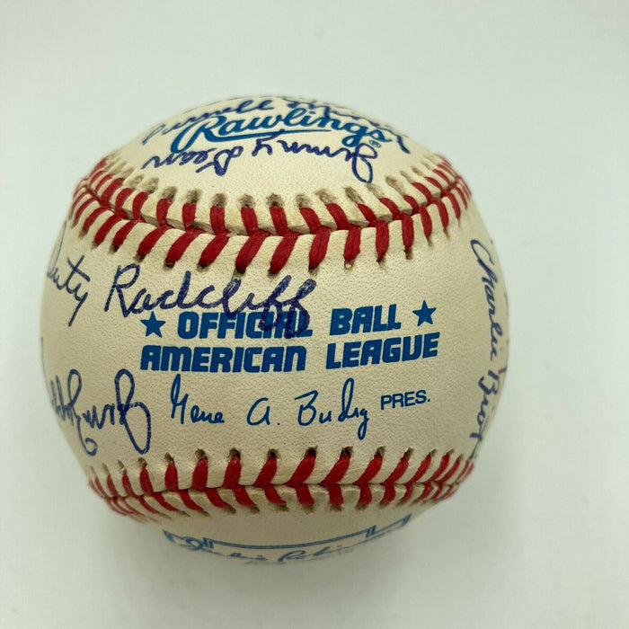 New York Black Yankees Negro League Legends Team Signed Baseball JSA COA