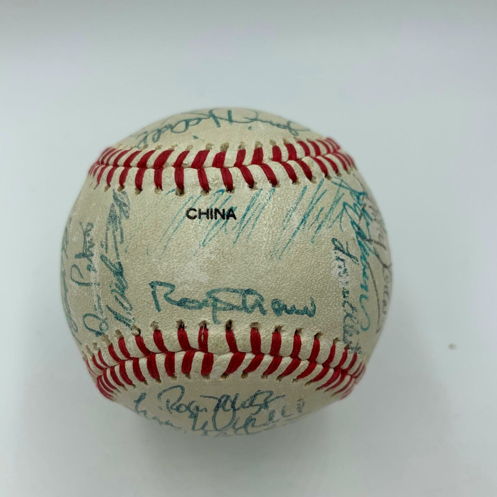 1980 Houston Astros Team Signed Baseball. Twenty-two signatures, Lot  #12459