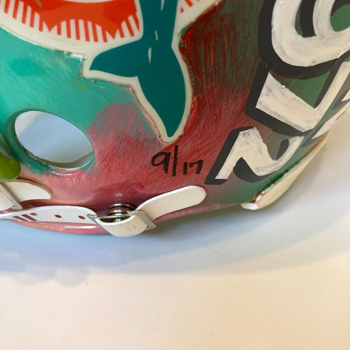 1972 Miami Dolphins Super Bowl Champs Team Signed Full Size Authentic Helmet JSA