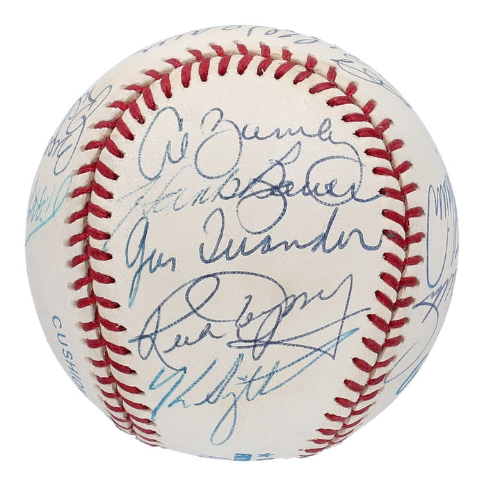 Earl Weaver Frank Robinson Brooks Robinson Orioles Legends Signed Baseball PSA