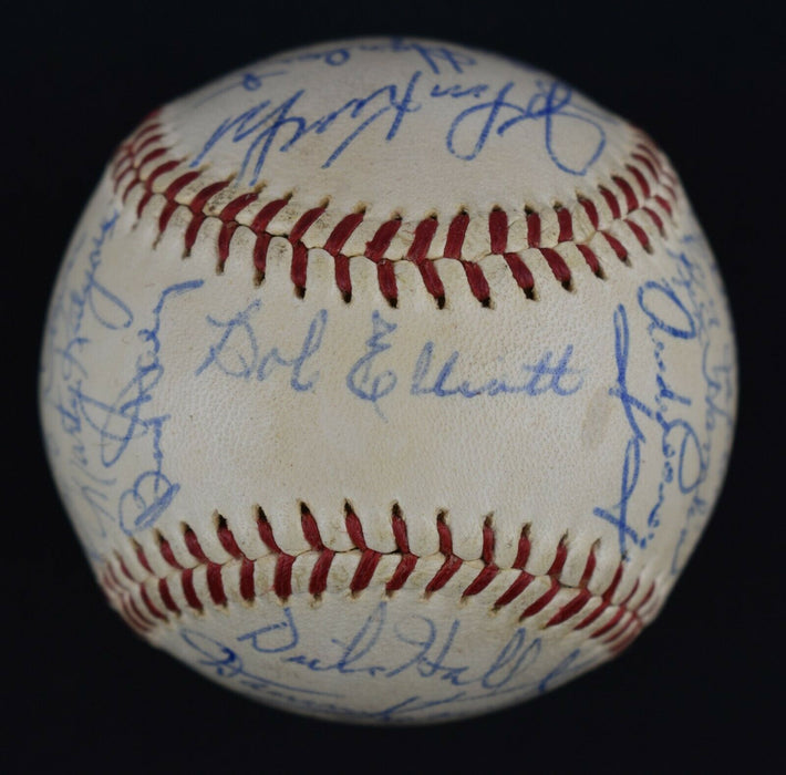 1960 Kansas City Athletics Team Signed American League Cronin Baseball PSA DNA