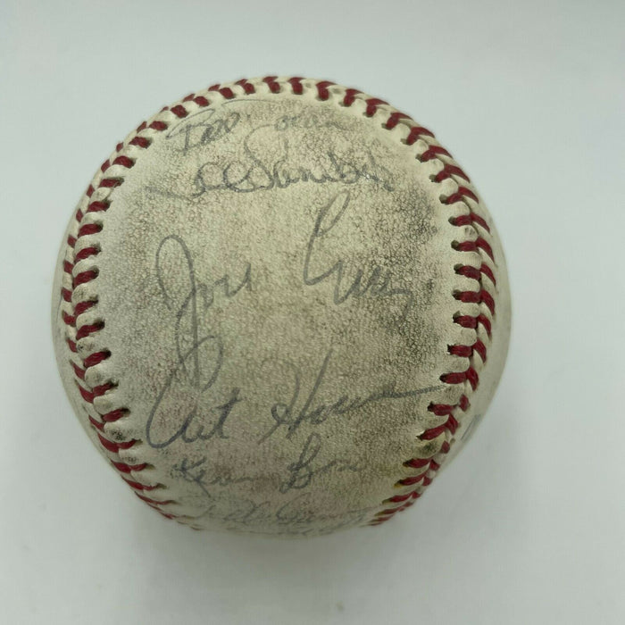 Nolan Ryan 1983 Houston Astros Team Signed Autographed Vintage Baseball