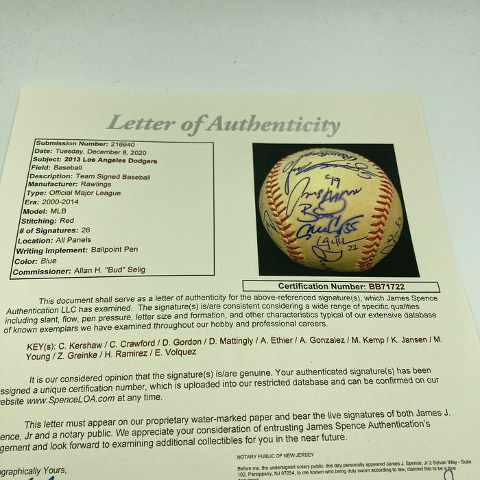 Hanley Ramirez Signed LA Dodgers Jersey With Certificate Of Authenticity