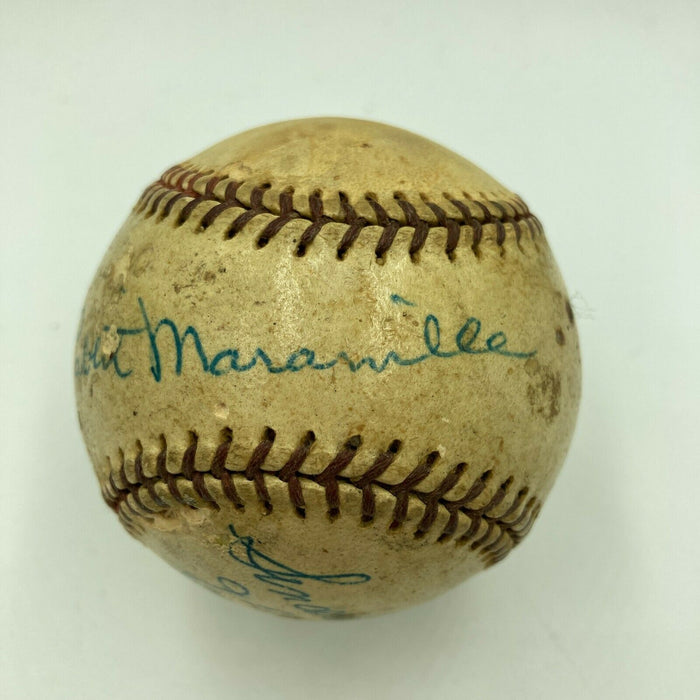 Beautiful Rabbit Maranville Sweet Spot Signed Autographed Baseball With JSA COA