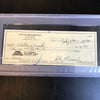 Pete Maravich "Pistol Pete" Signed Handwritten Original 1986 Check PSA DNA COA