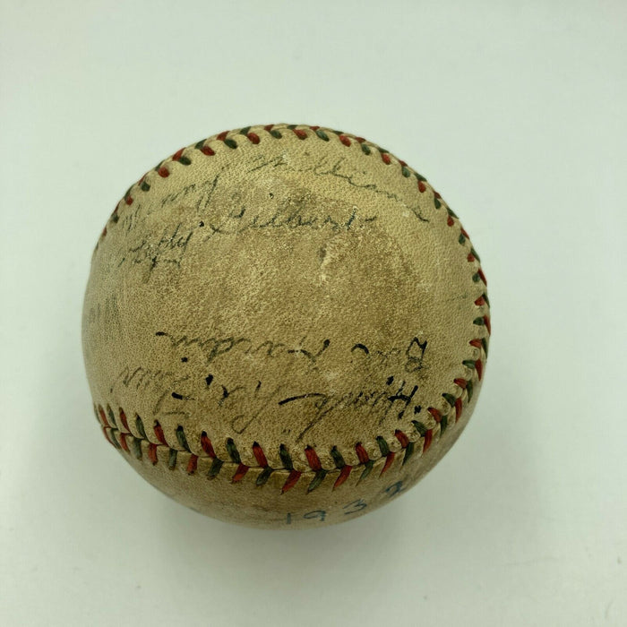 Grover Cleveland Alexander Sweet Spot Signed 1932 Game Used Baseball JSA COA