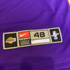 Kobe Bryant Signed Nike Authentic Los Angeles Lakers Jersey Beckett & PSA DNA