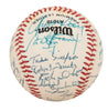 Earliest Known Mariano Rivera 1990 Gulf Coast Yankees Team Signed Baseball JSA