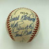 Nice Willie Mays Hank Aaron Hall Of Fame Multi Signed Baseball 16 Sigs JSA COA