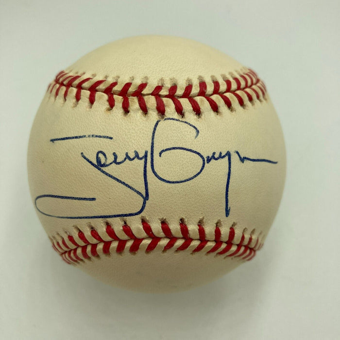 Nice Tony Gwynn Signed Official National League Baseball JSA Sticker