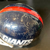 1986 New York Giants Super Bowl Champs Team Signed Authentic Helmet With JSA COA