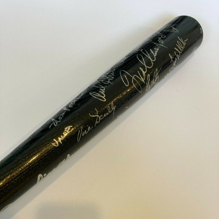 Vin Scully Los Angeles Dodgers Greats Multi Signed Baseball Bat