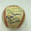 Hall Of Fame Multi Signed Cracker Jack Old Timers Game Baseball Beckett COA