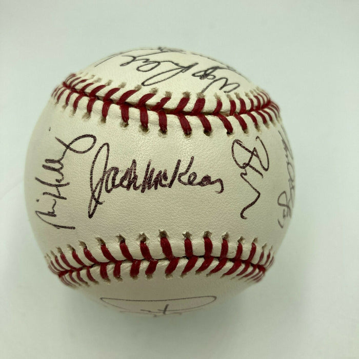 2003 Florida Marlins World Series Champs Team Signed W.S. Baseball MLB Auth