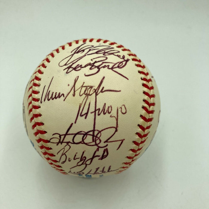 1998 Tampa Bay Devil Rays Inaugural Season Team Signed Major League Baseball