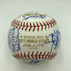 Stunning 2011 St. Louis Cardinals World Series Champs Team Signed Baseball PSA