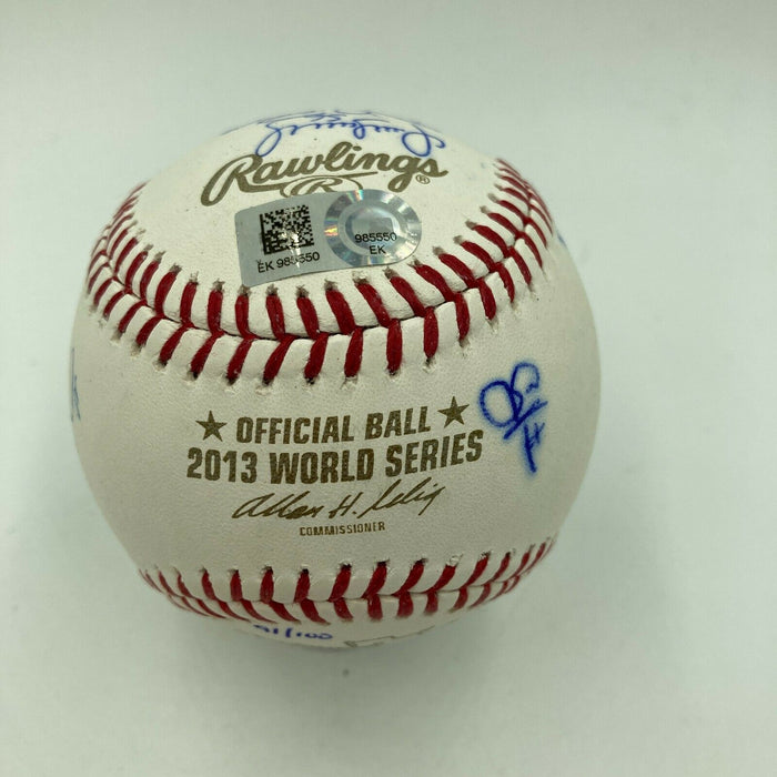2013 Boston Red Sox World Series Champs Team Signed W.S. Baseball MLB Authentic