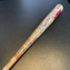 Beautiful Negro League HOF & Legends Multi Signed Baseball Bat 62 Sigs Beckett