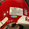 Joe Montana Signed Authentic Kansas City Chiefs Game Model Helmet UDA Upper Deck