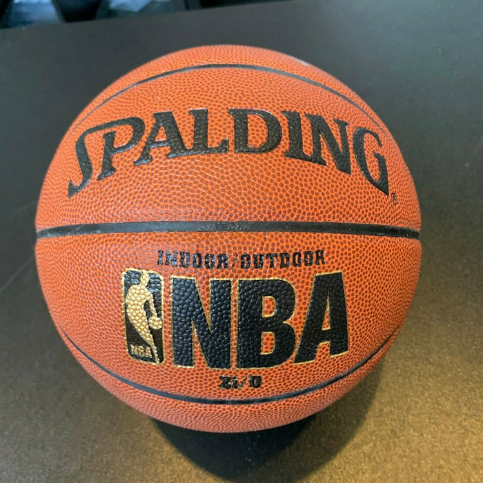 Elgin Baylor Signed Spalding NBA Basketball With PSA DNA COA