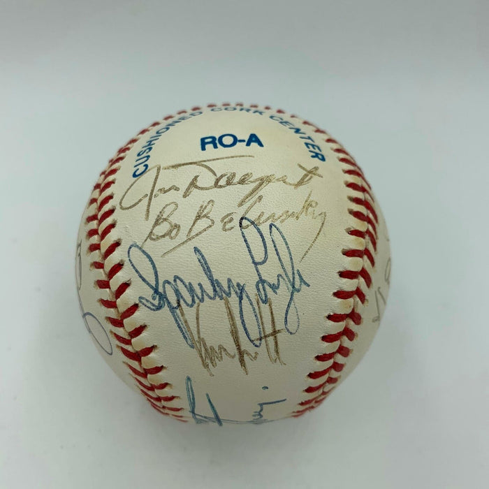 Baseball Legends and Hall Of Famers Multi Signed American League Baseball