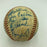 1977 Kansas City Royals Team Signed American League Baseball JSA COA