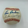 Joe Cronin Luke Appling Boudreau Aparicio HOF Shortstops Signed Baseball JSA COA