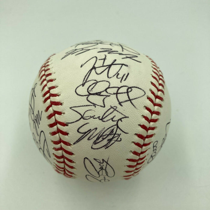 2012 San Francisco Giants World Series Champs Team Signed W.S. Baseball JSA COA