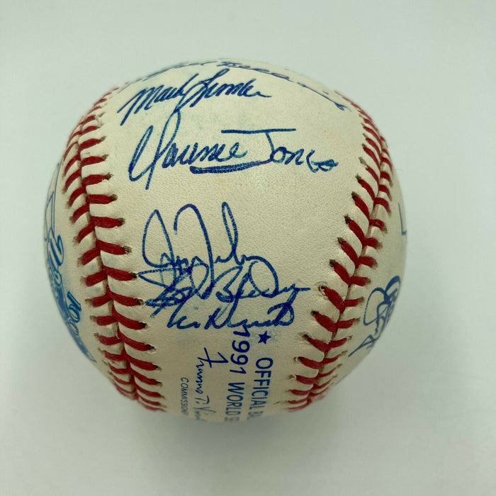 1991 Atlanta Braves NL Champs Team Signed Official World Series Baseball