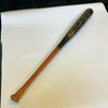 1995 Cleveland Indians Team Signed World Series Game Issued Bat Jim Thome JSA
