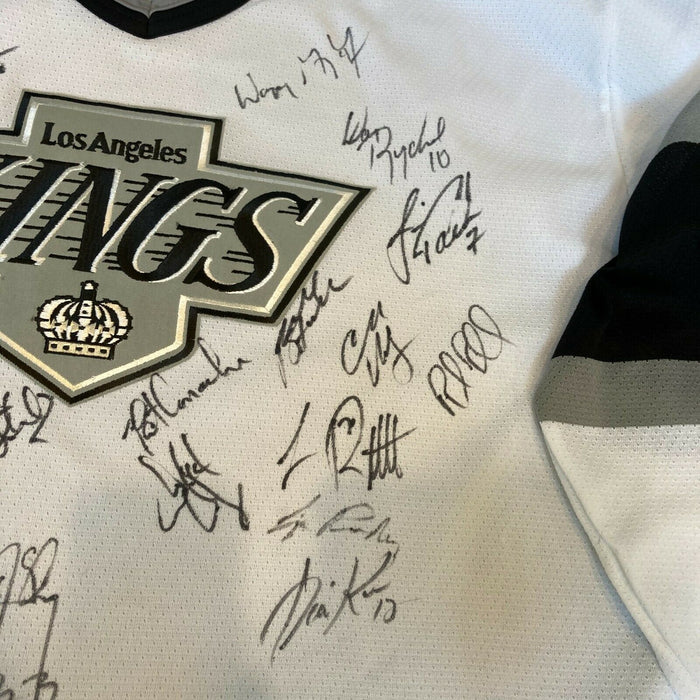 Wayne Gretzky 1993-94 Los Angeles Kings Team Game Model Signed Jersey JSA COA