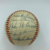 1958 San Francisco Giants Team Signed Baseball Inaugural Season Willie Mays JSA
