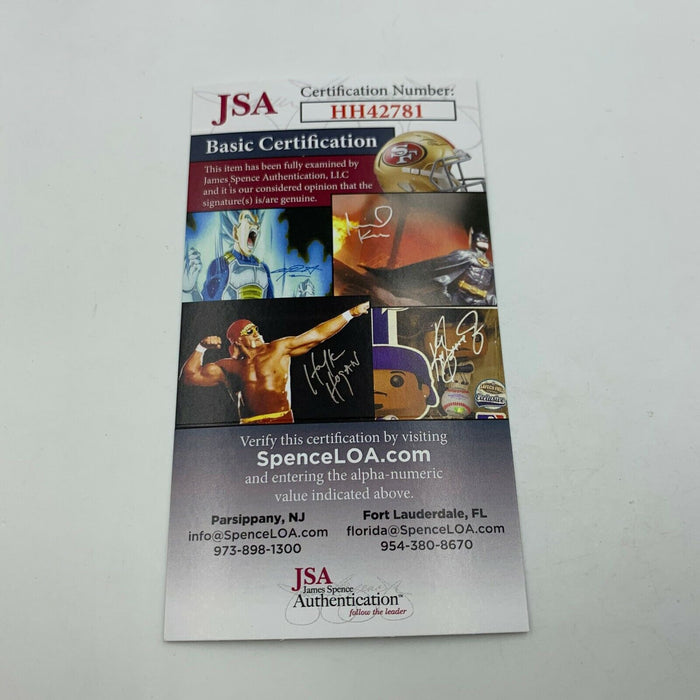 Scott McCarron Signed Autographed Golf Ball PGA With JSA COA
