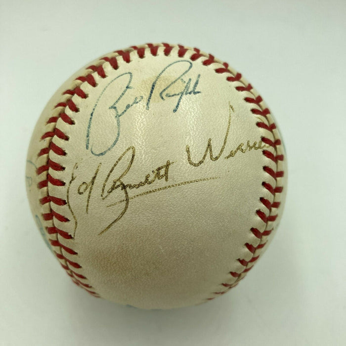 Cal Ripken Jr. Cal Ripken Sr. & Billy Ripken Signed American League Baseball JSA