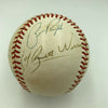 Cal Ripken Jr. Cal Ripken Sr. & Billy Ripken Signed American League Baseball JSA