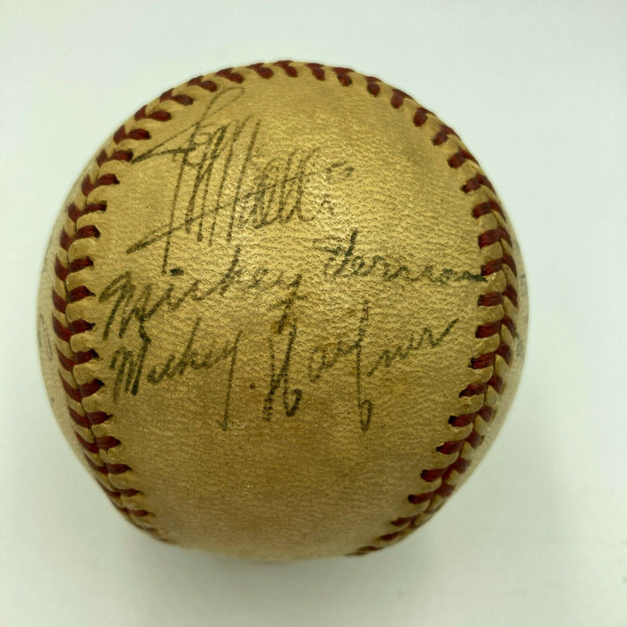 1946 Washington Senators Team Signed American League Baseball