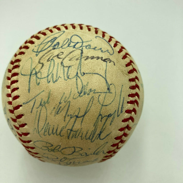1979 Toronto Blue Jays Team Signed Vintage Official American League Baseball