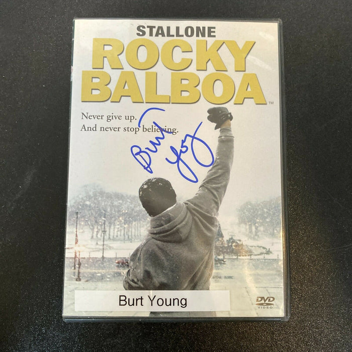 Burt Young Signed Autographed Rocky Balboa DVD Movie With JSA COA